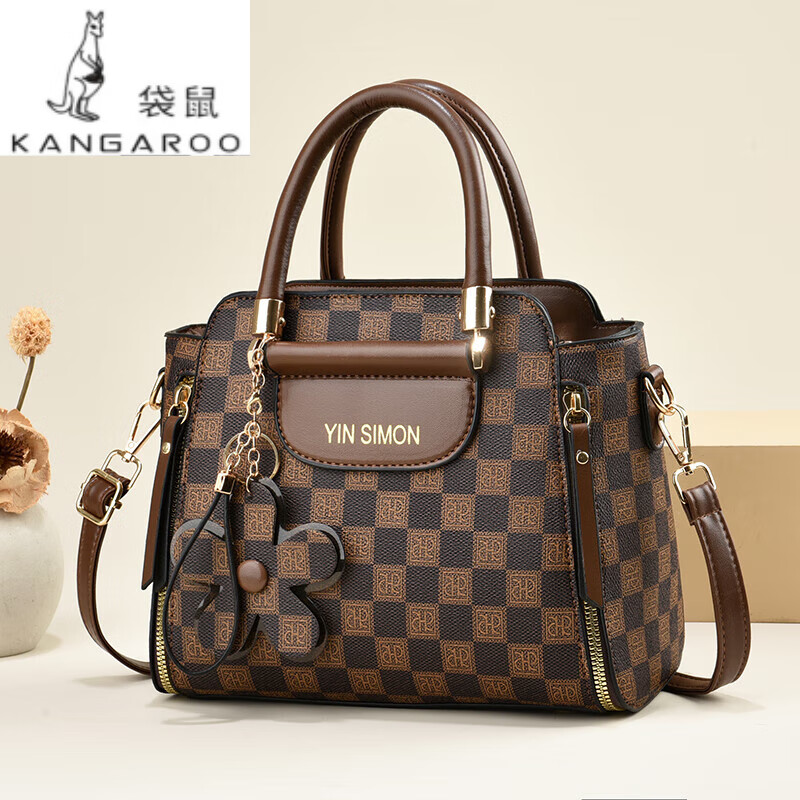 轻奢品牌包包2024新款秋冬季高级感手提包妈妈包时尚大容量女士单