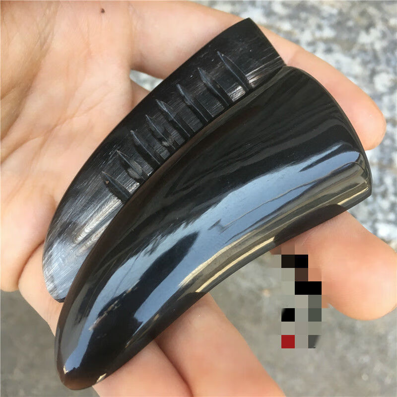 周末岛手工制作黑水牛牛角圣杯圣卦阴阳卦封卦 茭杯笅卦 黑牛角小号5