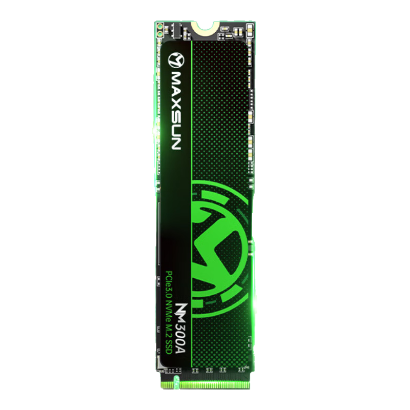 銘瑄（MAXSUN）1TB SSD固態(tài)硬盤(pán)M.2接口(NVMe協(xié)議) PCIe3.0 3400MB/s 電競之心