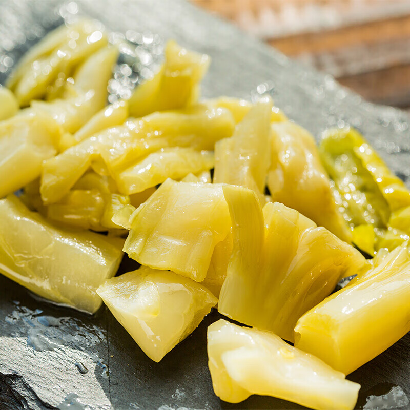 味巴哥(weibage)即食菜 花菜梗凉菜冷盘下饭菜熟食腌制菜花梗泡菜500