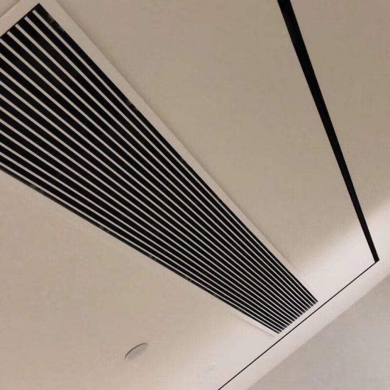 fancychic中央空调出风口格栅百叶窗极窄边隐形内嵌式加长排气罩检修