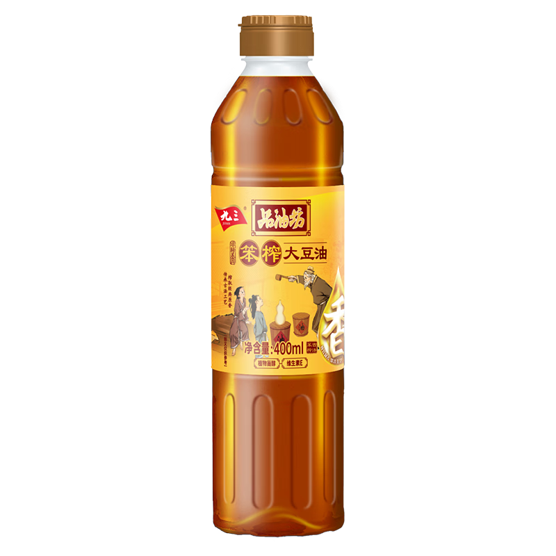 九三非轉基因笨榨大豆油400ml
