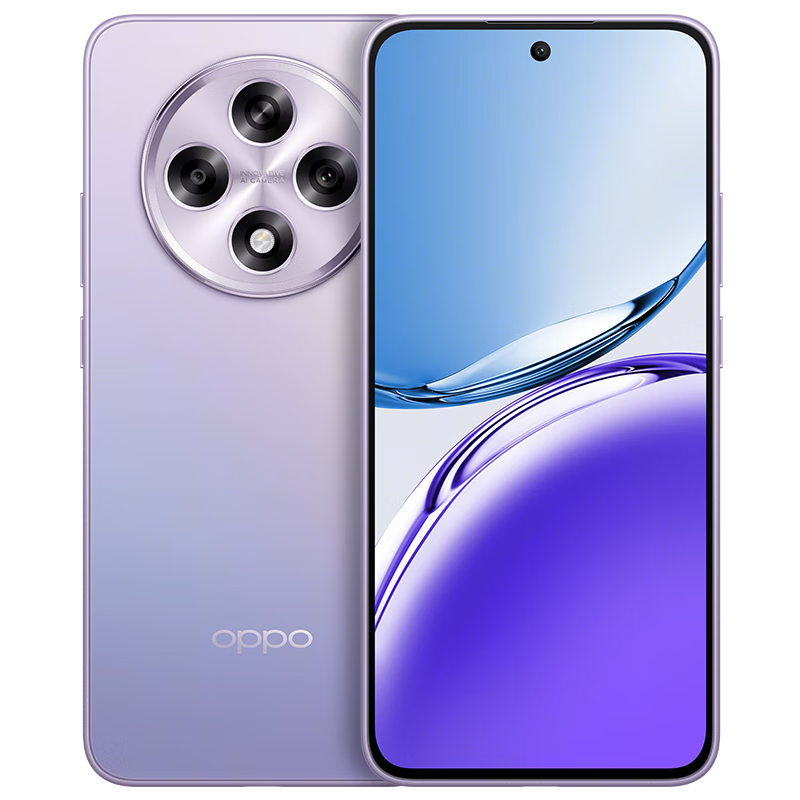 OPPO A3i Plus 12GB+256GB 冷晶紫 全新耐用战神 超硬核抗摔耐磨 OLED超亮阳光屏 5G智能手机 国家补贴