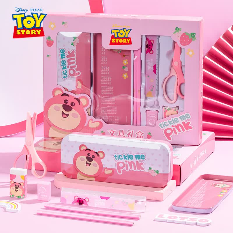 迪士尼文具套装礼盒小学生文具礼盒套装儿童生日伴手礼物幼儿园毕业礼物草莓熊一二三年级学习用品圣诞礼物 【文具礼盒】草莓熊