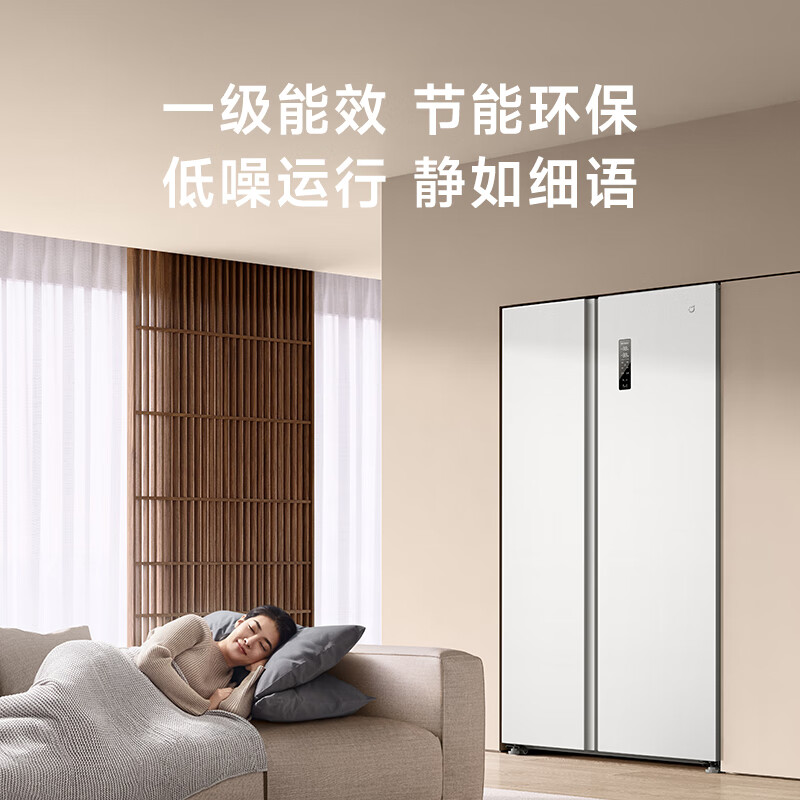 小米推出米家 616L 对开门冰箱:风冷无霜 + 一级能效,到手价 2399 元