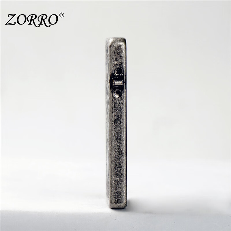 佐罗ZORRO佐罗超薄朴实古银唐草防风煤油打火机创意潮节日礼物送男友1 豪华版超薄古银唐草仙子ZS5-320