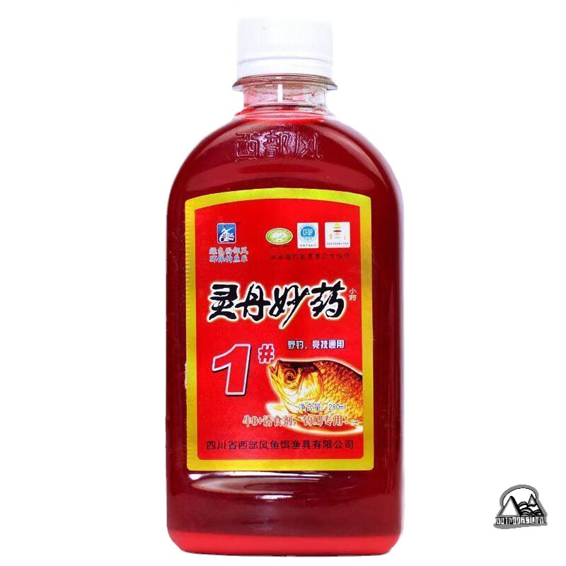 南啵丸西部风鱼饵灵丹妙药鲫鱼鲤鱼草鱼窝料饵料添加剂1号2号3号4号湖