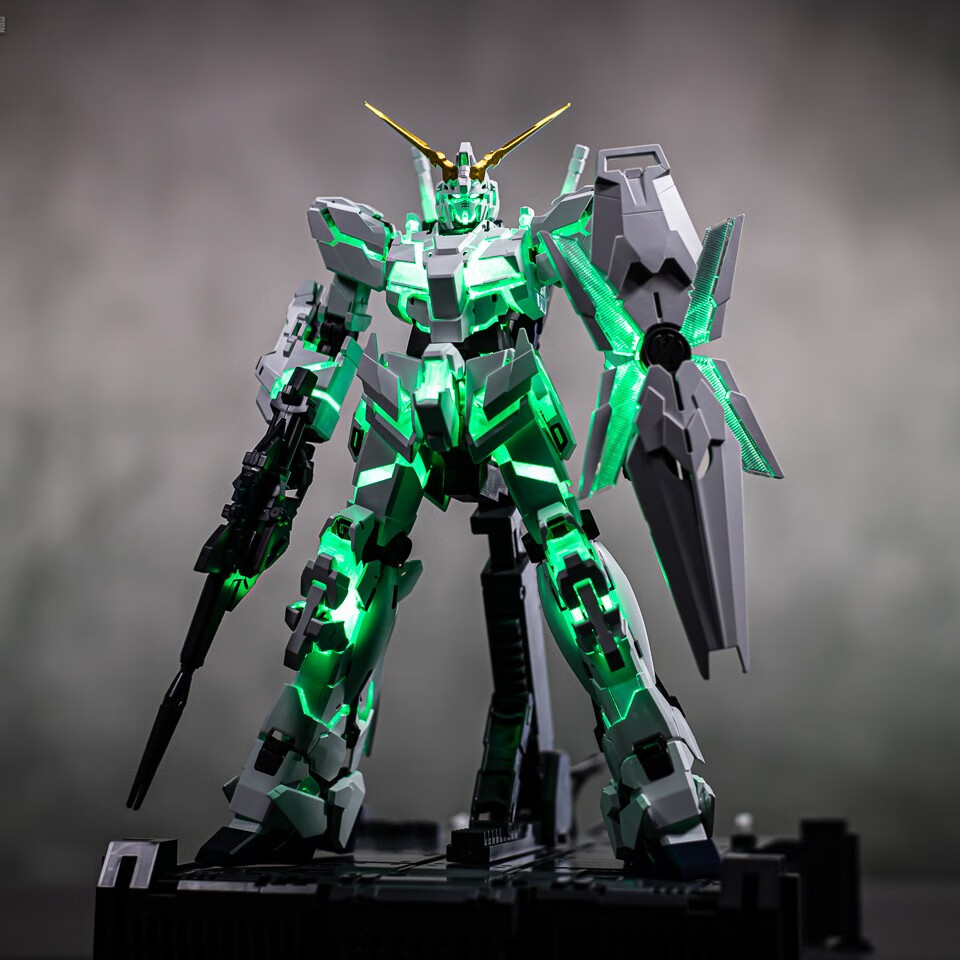 万代(bandai)高达拼装独角兽hg强袭自由元祖红异端机器人机甲拼装玩具