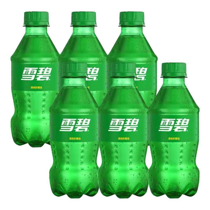 �ɿڿ��֣�Coca-Cola����ˮ̼������ 300mlСƿװϵ������ ѩ��300ml*6ƿ