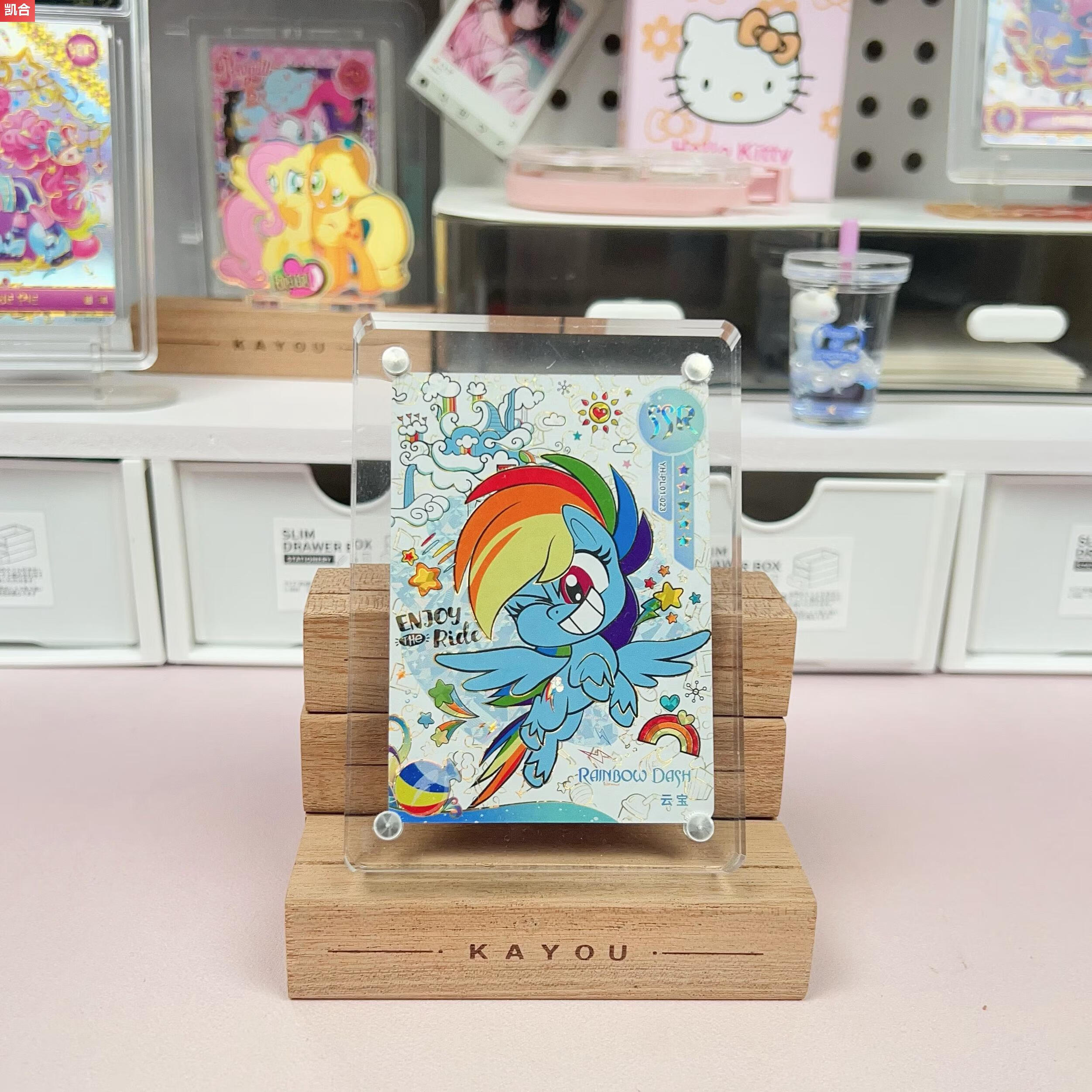 zkhe正版卡游卡牌奇萌派对ssrsr单卡散配 柔柔碧琪嘎米全套 ssr023