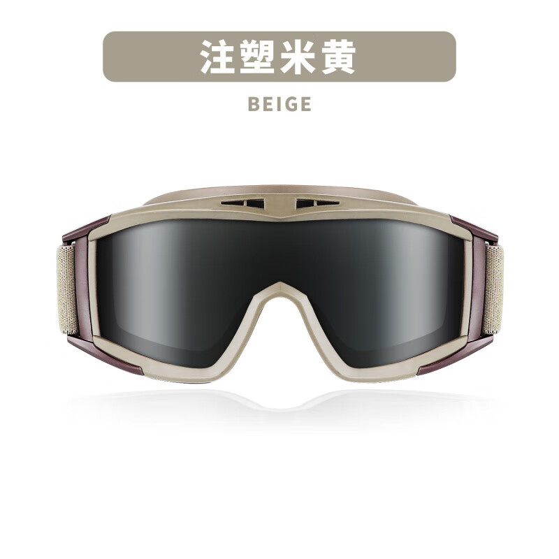 战术眼镜沙漠蝗虫军迷特种护目镜偏光户外射击真人cs装备多功能 rk2