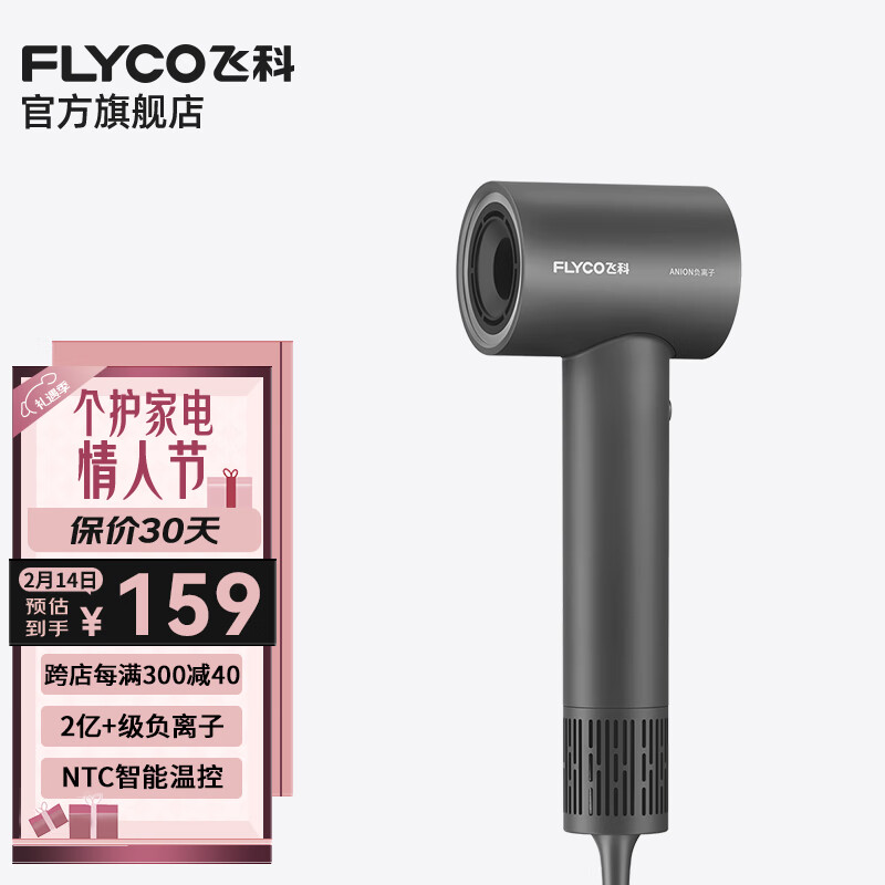 �ɿƣ�FLYCO����������õ紵��������ٸ����Ӵ�����ٸɱ�Я����Ͳ���˽���Ů������ FH6370��̫�ջҡ�