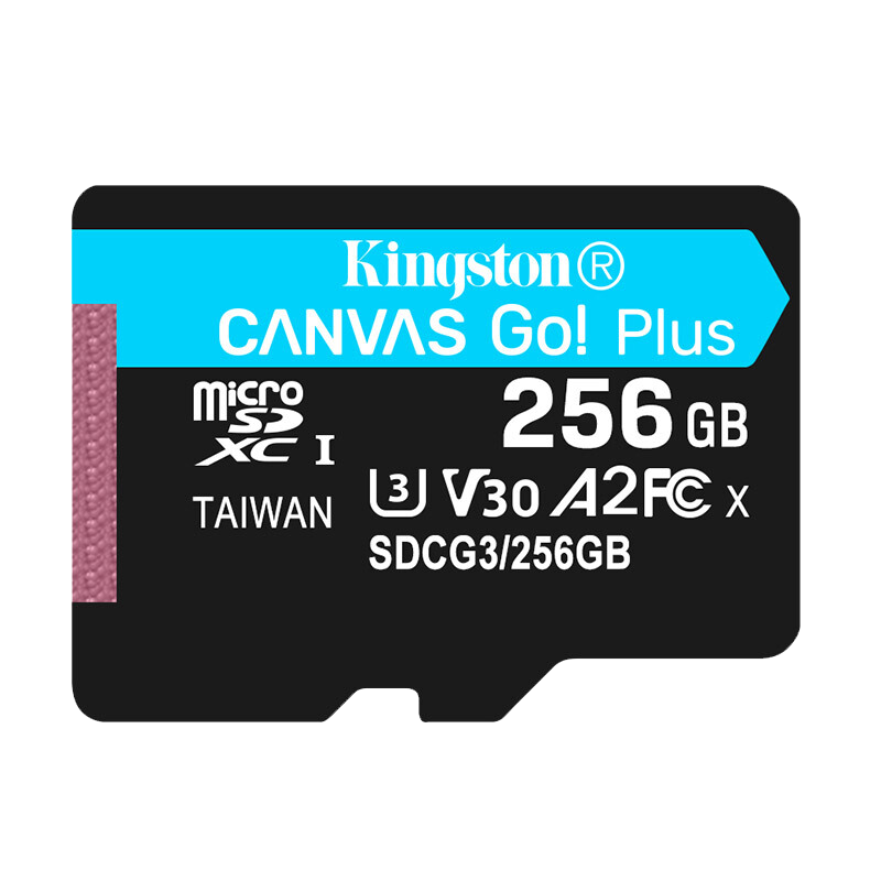 轻松玩转GoPro拍摄，上手金士顿Canvas Go! Plus microSD存储卡