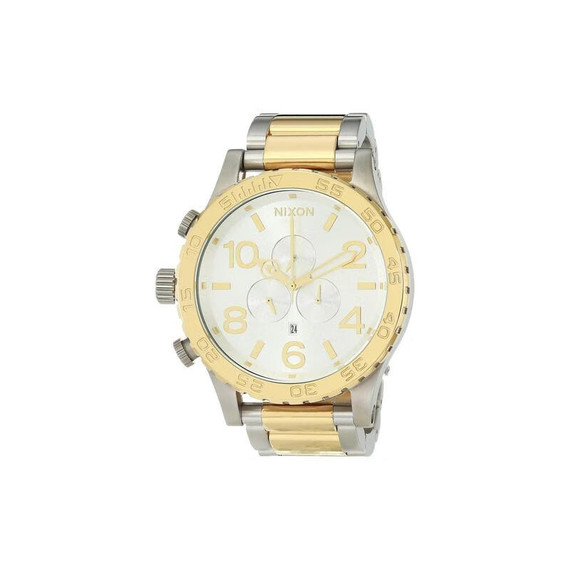 尼克松(nixon)男士手表51-30 chrono飞行员式时尚钢带防水石英腕表