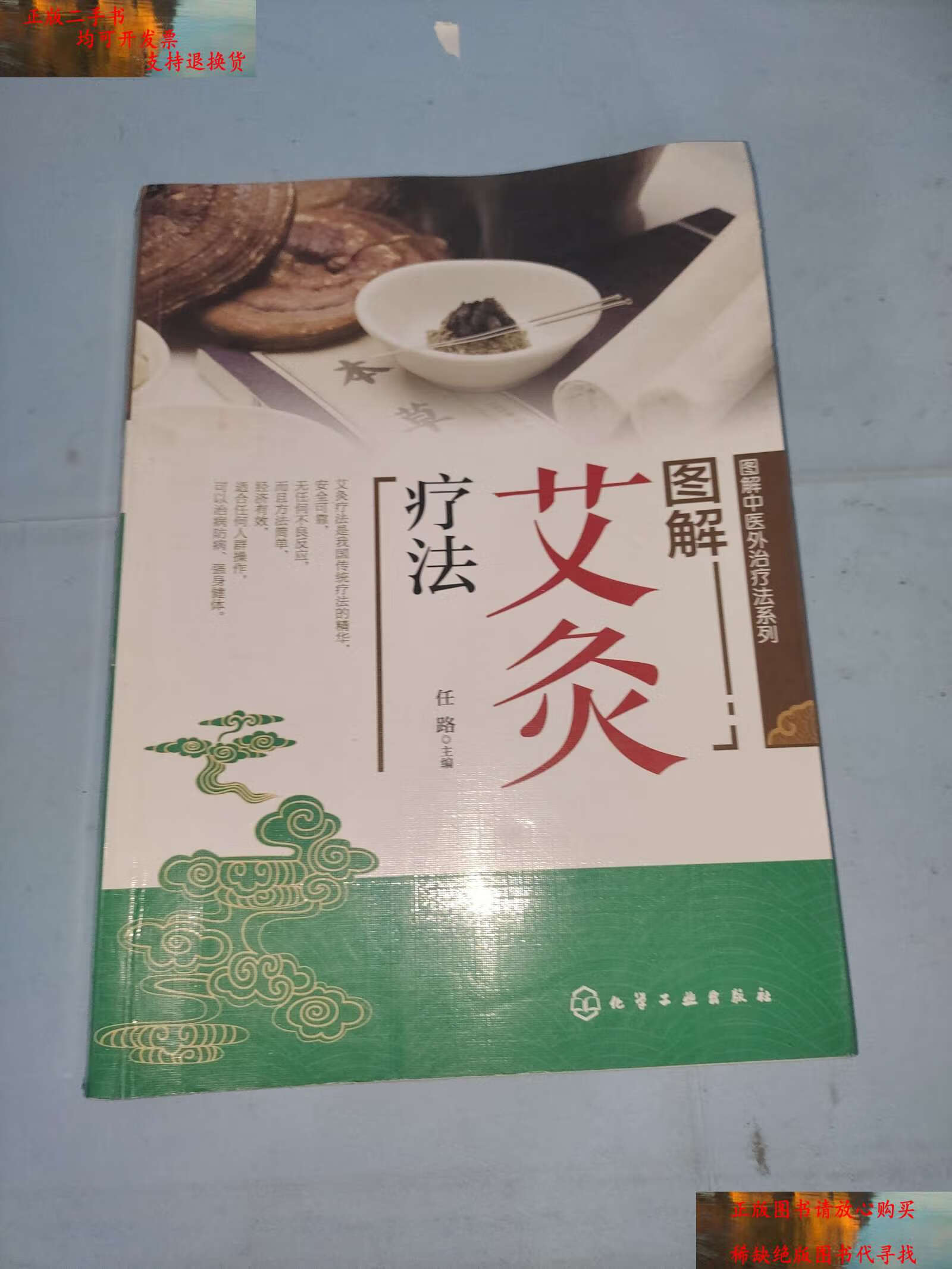 【二手书9成新】图解中医外治疗法系列--图解艾灸疗法 /任路 化学工业