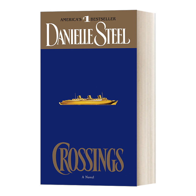 进口原版 crossings 跨越 invisible隐形人作者danielle steel 英文版