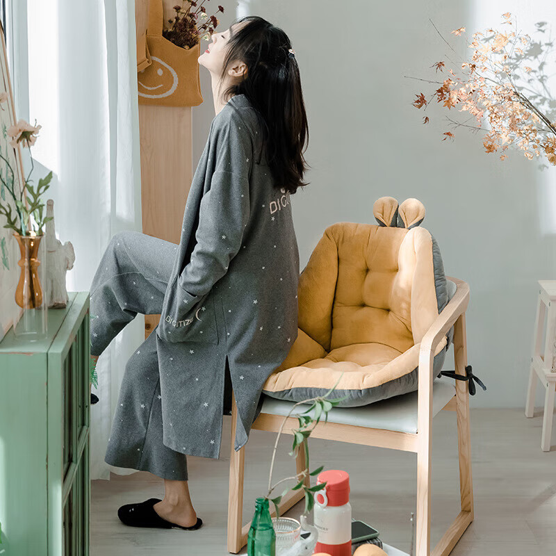 同依坐垫屁垫椅子垫护腰座垫办公室久坐学生教室靠背一体XY屁股垫子 宝宝绒蓝色【双面加绒加厚】 45*45cm中号【大多数选择】