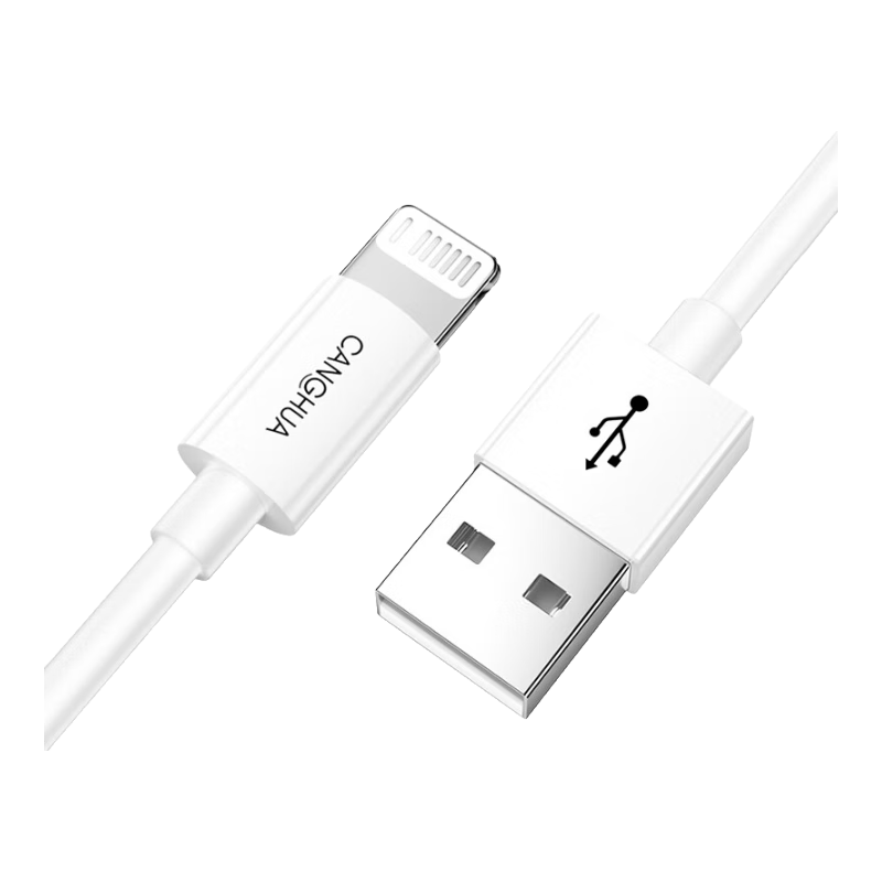 CangHua ƻ�������߿����������iPhone14/13/12Pro Max/XR/Xs/11/8�ֻ�ipadPro/Air2ƽ��USB����1.5��
