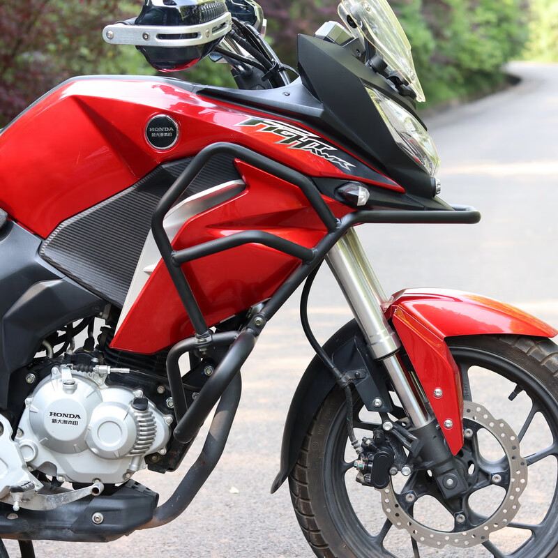 工马适用于本田国四战鹰cbf190x保险杠sdh175-11全包围护杠改装防摔杠