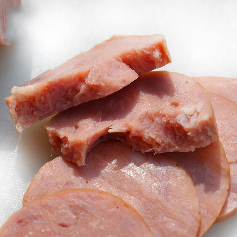 虎钢馋德州一中火腿正宗山东特产肠精制圆火腿肠纯瘦肉零食 350x2真空