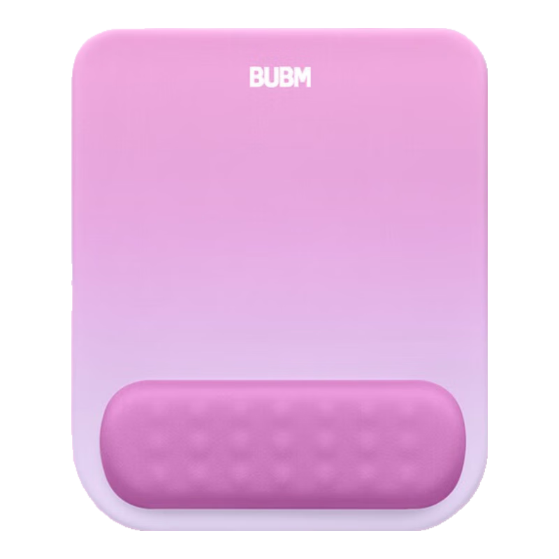 BUBM護腕鼠標墊女手腕墊手托創(chuàng  )意簡(jiǎn)約筆記本電腦鼠標腕托防滑鼠墊護手護腕硅膠鼠標墊 方形星際神起