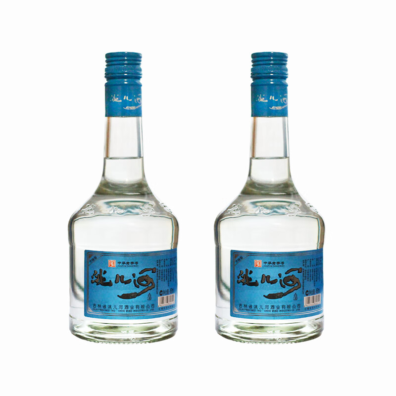 洮儿河(taoerhe)白酒蓝营养 东北吉林特产粮食酒浓香型 自饮小酒口粮