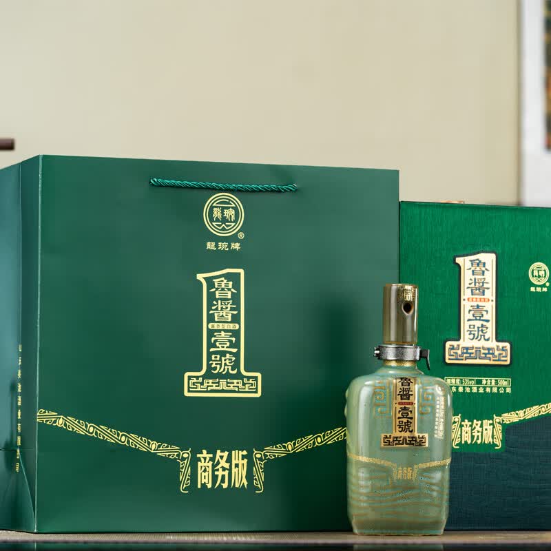 秦池53度500ml鲁酱壹号龙琬酱酒酱香型高度优级白酒手工酿造 53度 500