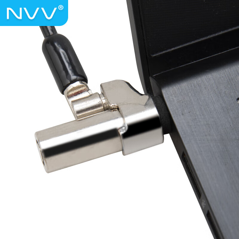 NVV ACS 笔记本电脑锁 防盗锁安全密码锁 适用惠普6*2.5mm锁孔NL-11 6*2.5MM-电脑锁
