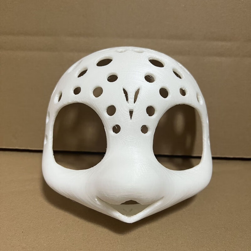 薇欧漫兽装头骨日系兽装用迷你小兽偶头骨 头高14厘米一个