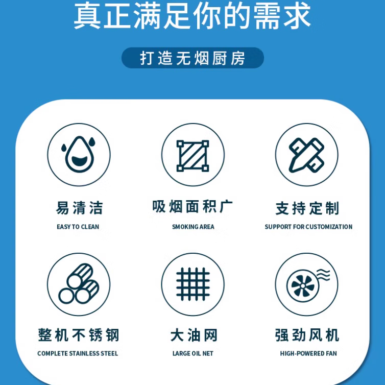 2025年商用油烟机品牌排名前十名，这10款飓风吸力低噪运行绝了-图片8