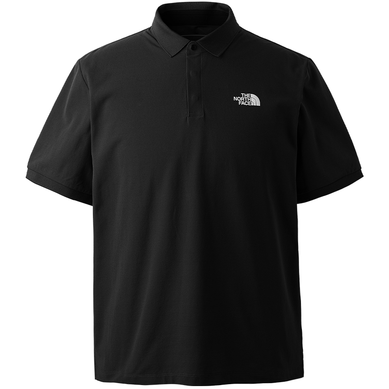 北面（The North Face）POLO衫男户外运动T恤春夏短袖商务半袖  87W2 JK3 L 
