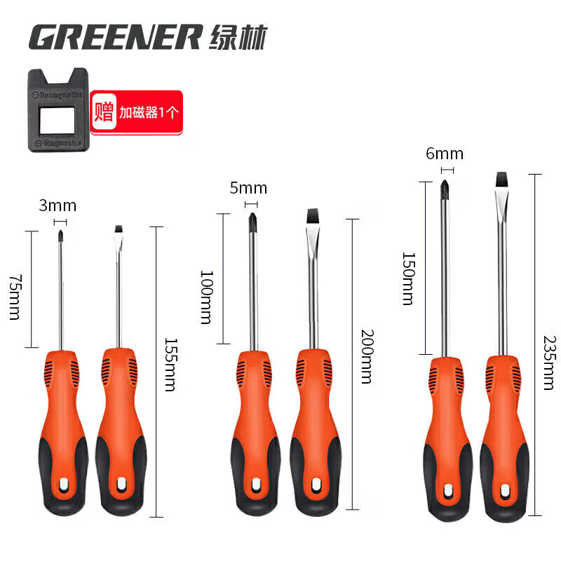 ���֣�GREENER����˿����װ6��ʮ��һ��ǿ����6*150mm��5*100mm��3*75mm