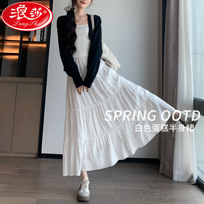 ��ɯ��ɫ����ȹŮ2025�����¿����ȹ���ʸ���A�ֳ�ȹ��Ů��˿ȹ�� ��ɫ����� ��˫���͸���߹⡿ M ���Ƽ�96-110�