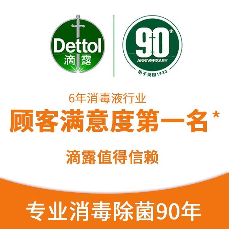 滴露3.5升大瓶装内衣裤床单消毒去螨护色留香专业衣物除菌剂 滴露除菌液松木味3.5升X2瓶