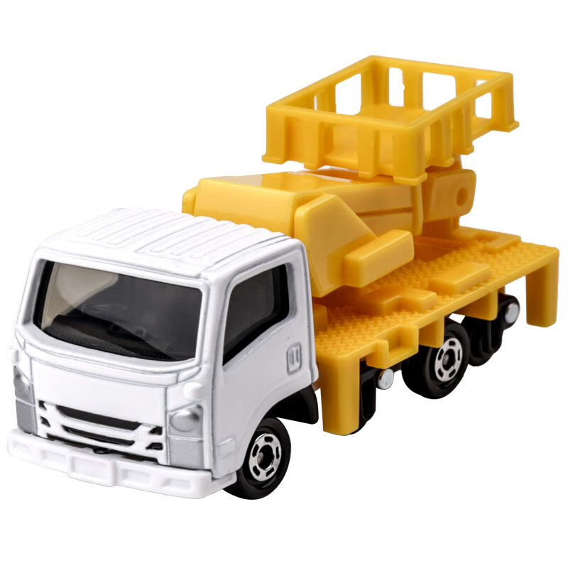多美（TAKARA TOMY）多美卡合金小汽车模型儿童玩具男孩17号五十铃ELF工程车228233