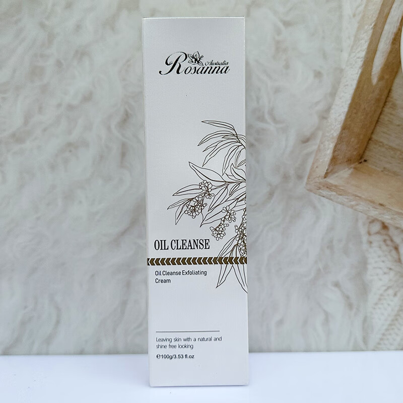 诺珊娜(larosanna)澳洲进口清爽净油磨砂洁面膏120g深层清洁油脂不紧绷泡沫洗面奶乳 诺珊娜清爽净油磨砂洁面膏100g 标准