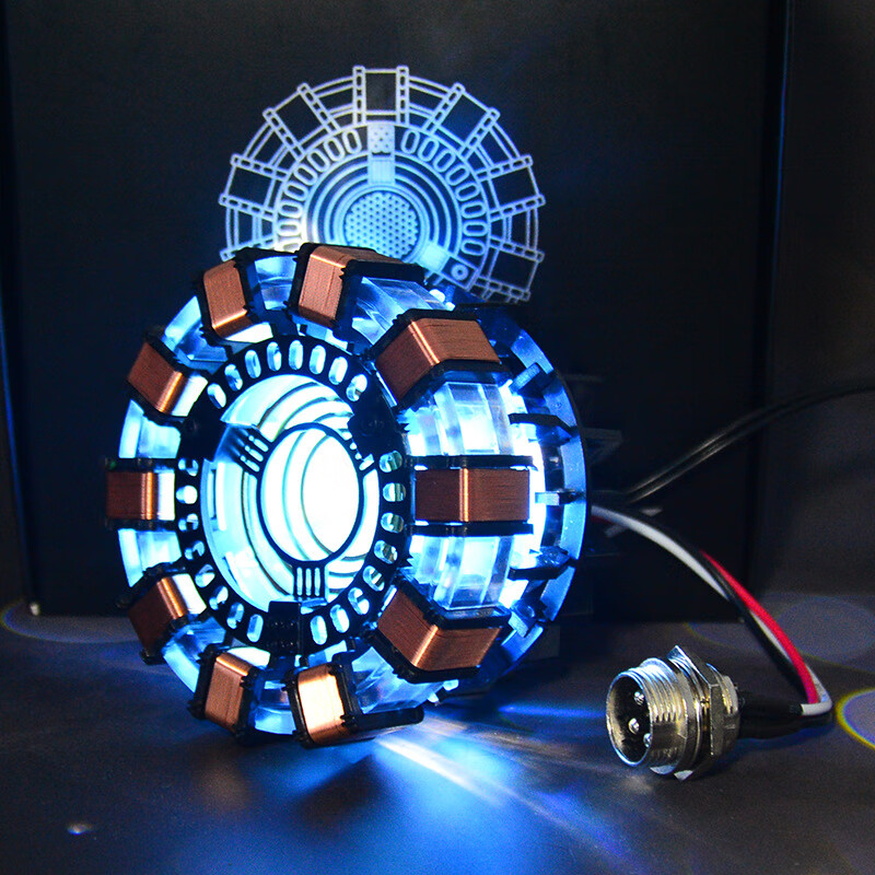 创京懿选钢铁侠反应堆钢铁侠反应堆核心能量mk初代方舟息比漫威周边