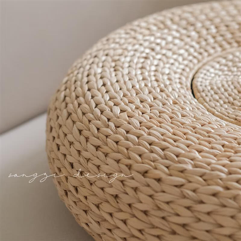 艾灸天然蒲草艾草 随时熏灸天然蒲草手工编织艾灸蒲团熏艾加热养生