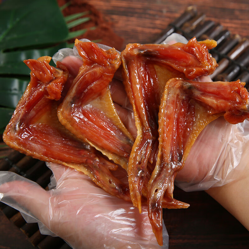 藤橋牌臘雞翅溫州特產(chǎn)大全藤橋臘翅小吃醬雞腿零食風(fēng)干臺翅 臘雞翅1斤裝
