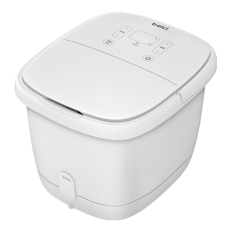 蓓慈(beici)小白足浴盆泡脚桶洗脚盆恒温加热按摩泡脚盆家用送长辈妈妈生日母亲节礼物 【BZ305C1】脚动滚轮按摩+触控面板