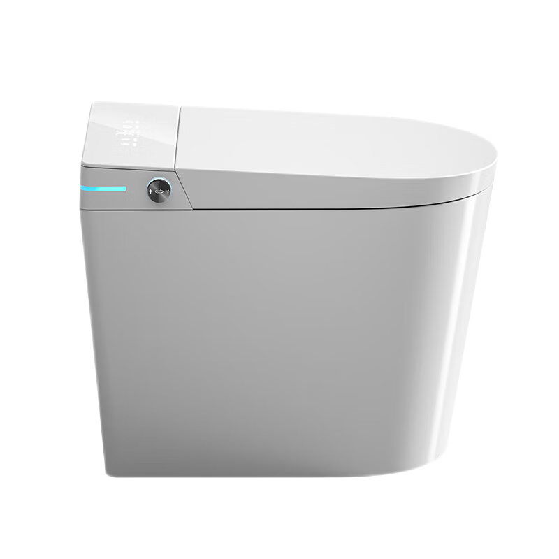 TOTOOLEO智能馬桶小戶型58CM尺寸一體式全自動即熱家用虹吸電動坐便器墻排 T2白色【中配版】【手動翻蓋】 250/300/350/400坑距 下單備注