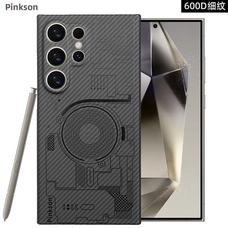 Pinkson����S24 Ultra�������ֻ���S24�����׷�����ά̼��ά����ȫ��ĥɰӲ�Ƿ�ˤ�ᱡ�����Լ�ߵ������� ����·ͼ�600D���� ������S24Ultra��