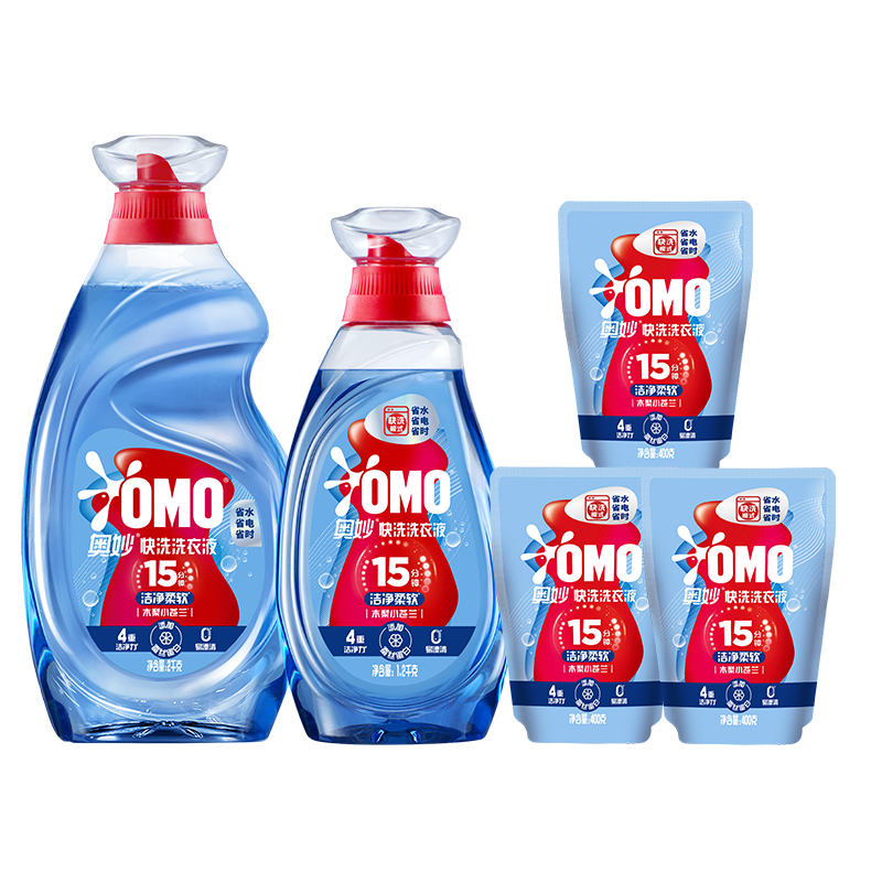 ��������Ƽ�����ϴϴ��Һ�ྻ����2KG+1.2KG+400*3 15�����پ�