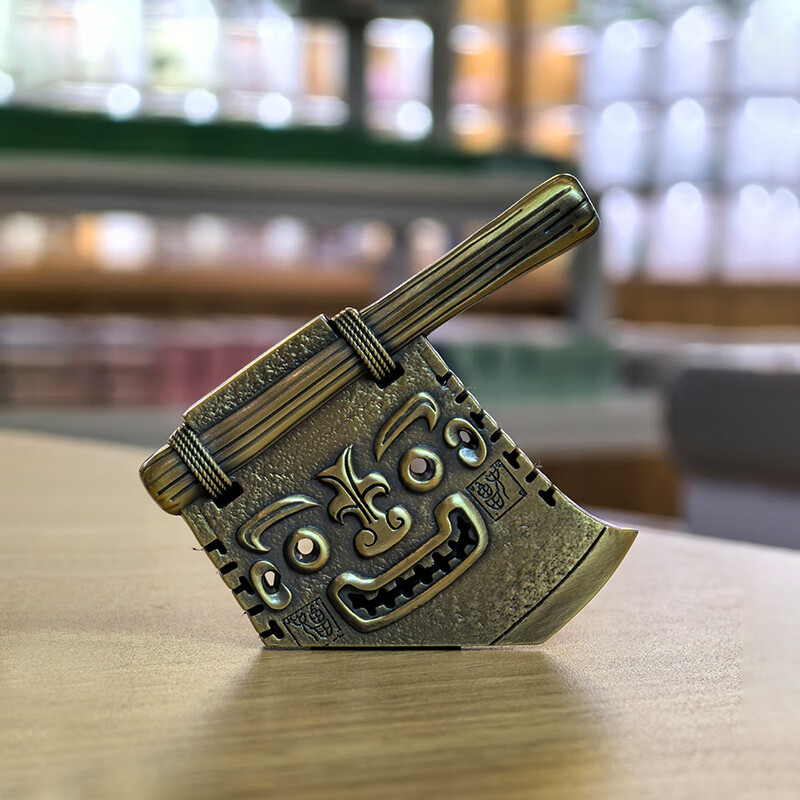 好客山东好客山东山东博物馆亚丑钺斧头文创冰箱贴旅游周边纪念品