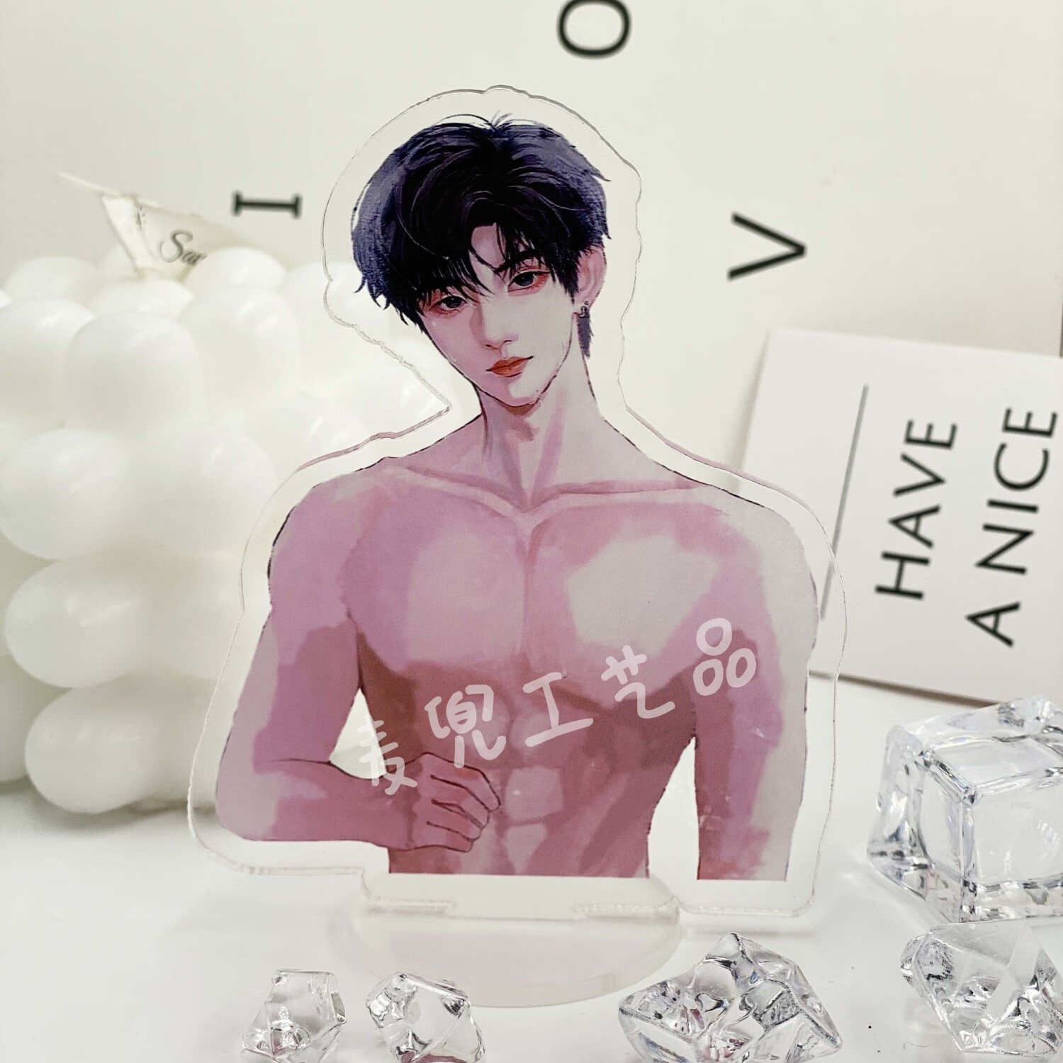 tnt杀造型新款粉丝应援周边原创立牌饭制漫改 马嘉祺八块腹肌6厘米