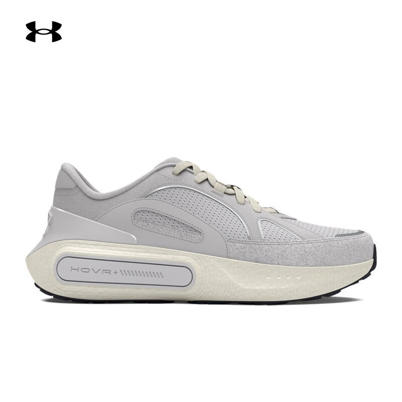 UNDER ARMOURPhantom4随行系列男女情侣绒面革简约舒适运动休闲鞋3027874 3027874-100 40.5
