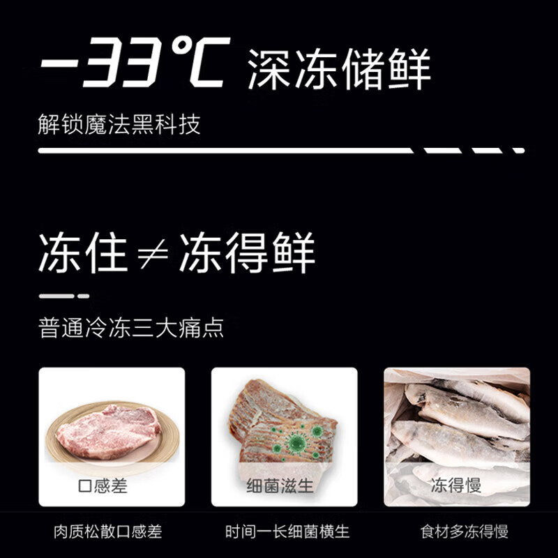 格力（GREE）晶弘冰箱600升对开-33℃深冻储鲜离子长效抗菌净味变频一级能效