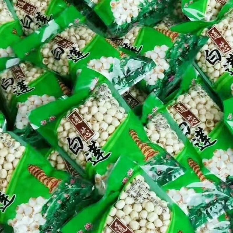 食怀2023年4斤实惠装广昌土特产通芯白莲去皮无硫自家种植粉糯 10斤