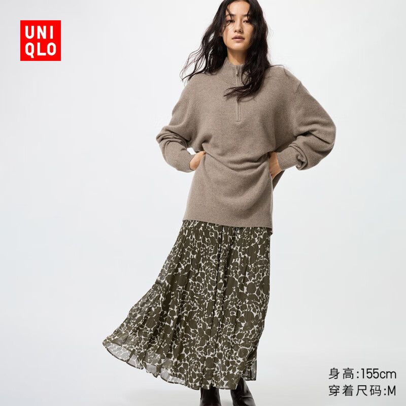 ���¿�Ůװѩ�ĳ�ȹ/�������ȹȹ��ƫ�̿�480811 57 �����ɫ 2XL /165/84A89.1Ԫ