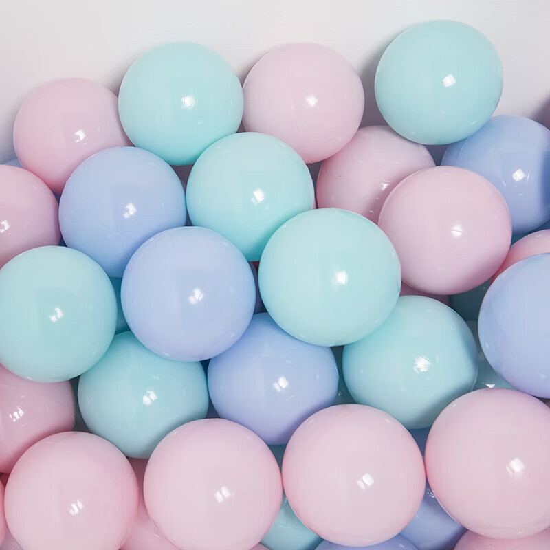 绿野客海洋球无味婴儿加厚环保儿童波波球宝宝游乐场室内批玩具球发 1